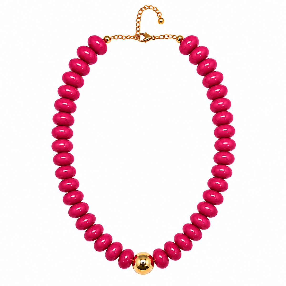 Game Day Candy Beaded Necklaces: Royal Blue