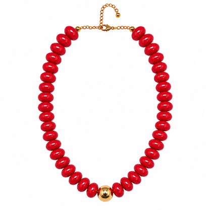 Game Day Candy Beaded Necklaces: Royal Blue