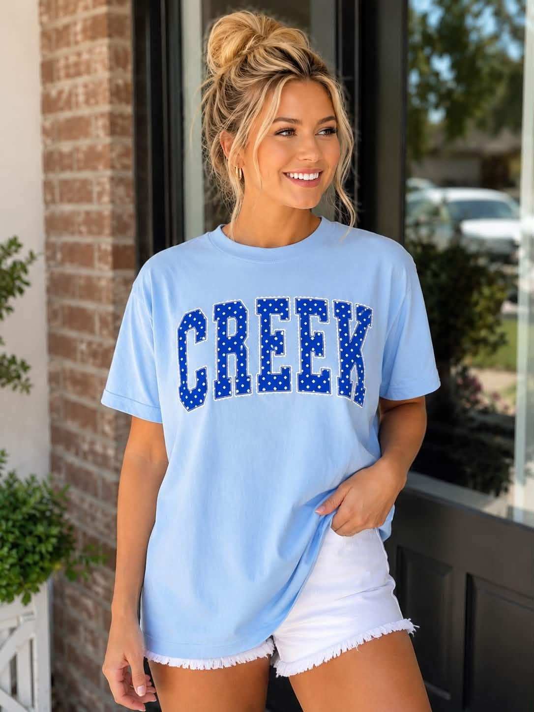 Varsity Blue Tee