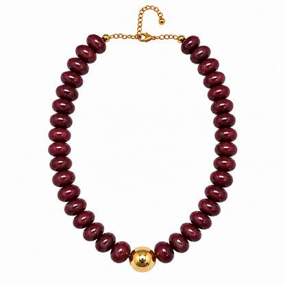 Game Day Candy Beaded Necklaces: Royal Blue
