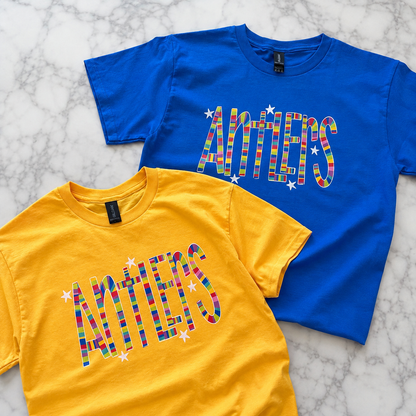 Color Pop Antlers Tee