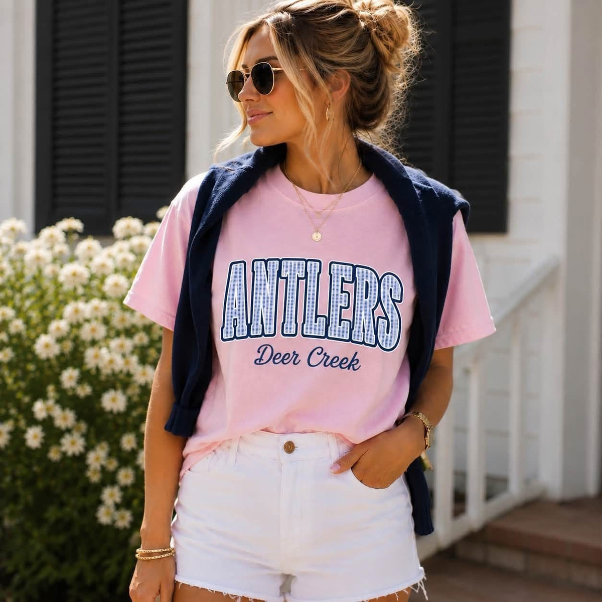 Seersucker Spirit Tee