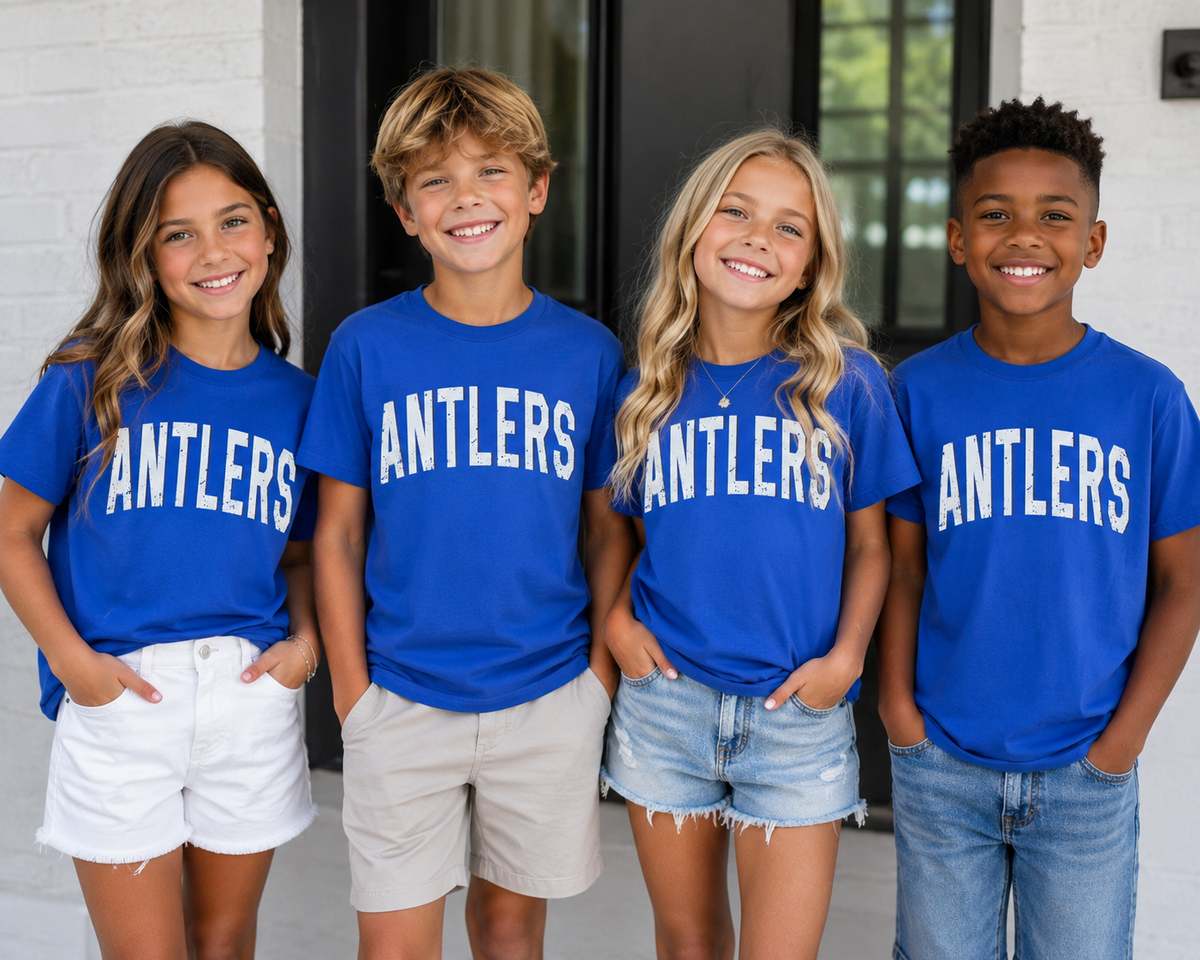 Antlers Classic Varsity Tee