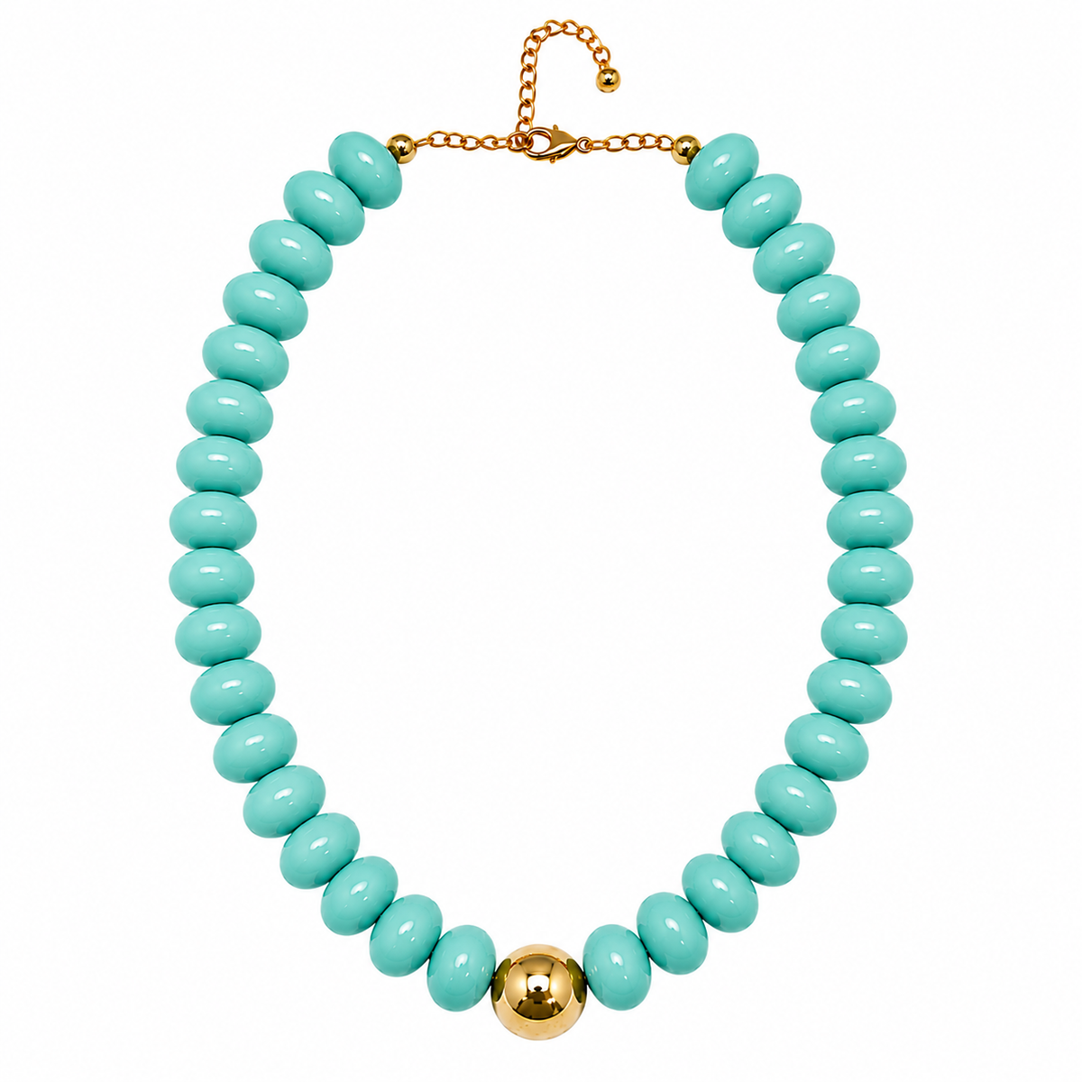Game Day Candy Beaded Necklaces: Royal Blue